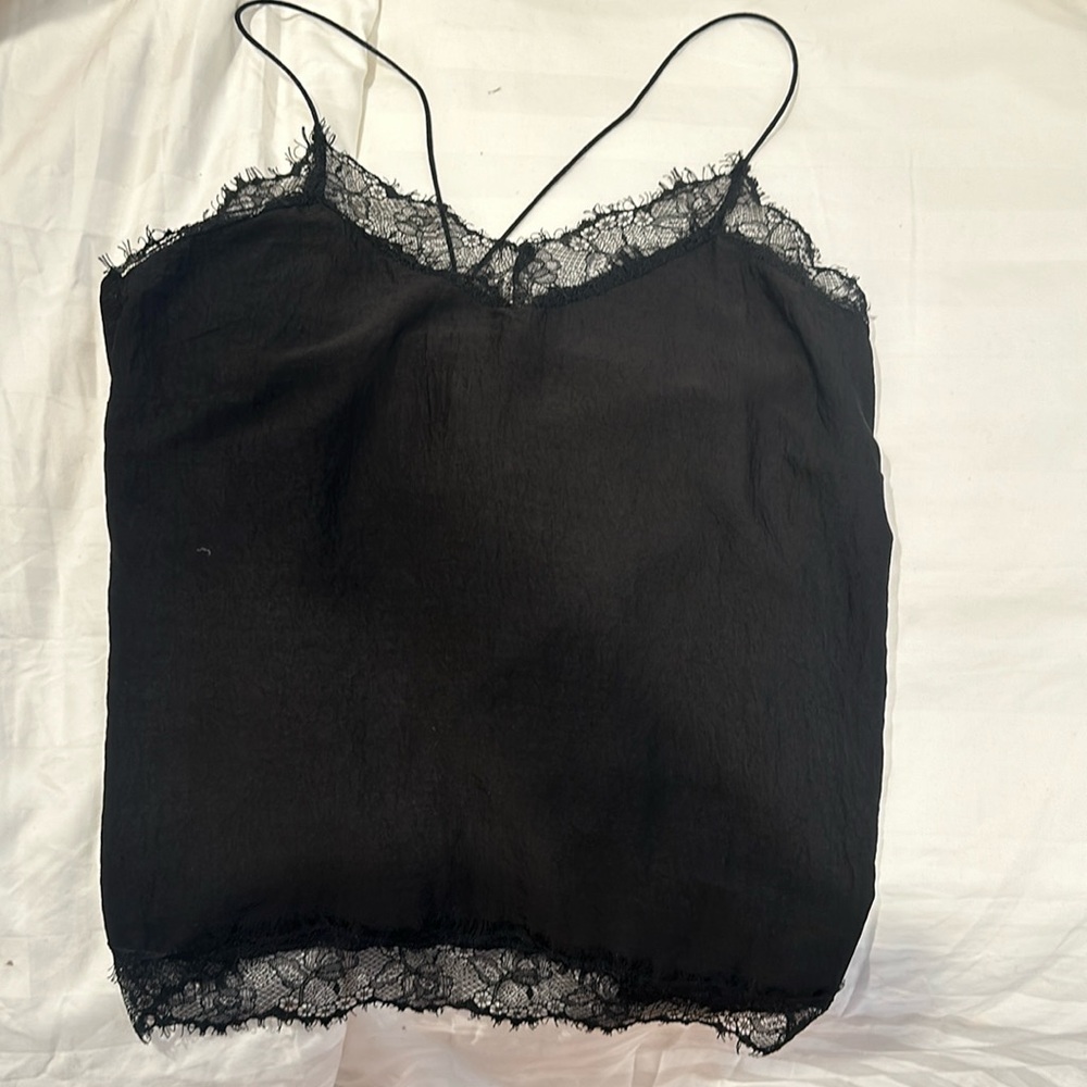 Black lace camisole size s/m